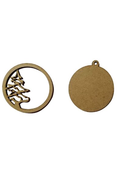 OEM Glob MDF blank, brad doua piese, dimensiuni 3D 10cm