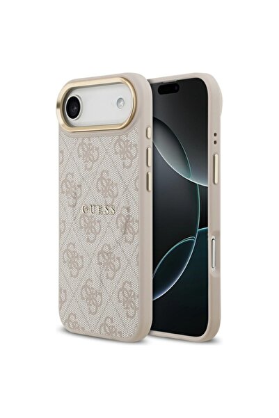 Guess Θήκη για iPhone 17 Air, Σκληρή θήκη 4G Classic MagSafe, Ροζ