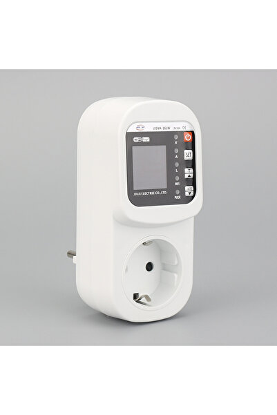 JIUJI مقبس ذكي 16 أمبير مع حماية من الجهد والتيار المتبقي، مقبس ذكي بتقنية واي فاي