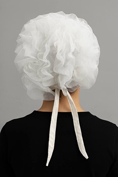 ALADİYAR Ruffled Bonnet