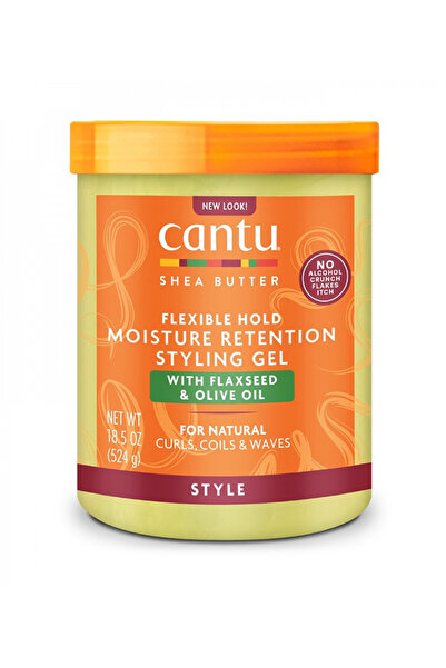 Cantu Gel de styling Flaxseed and Olive Oil pentru par cret 517 g