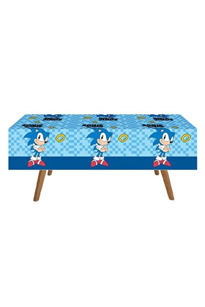 SHOPIENS Plastic Tablecloth Sonic Blue 120x180cm