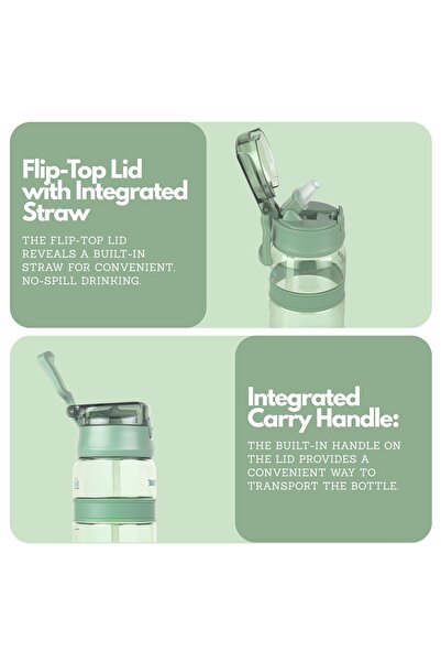 Winsor Pinnacle Quench Hydration Bottle (700ML,Green)