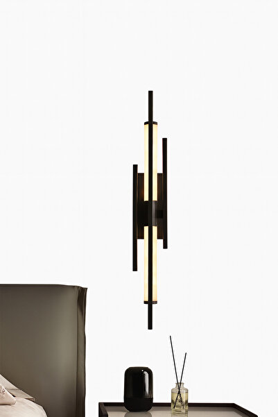 Nerfa ابليك جداري LED – إضاءة دافئة (أصفر) – 60×9 سم