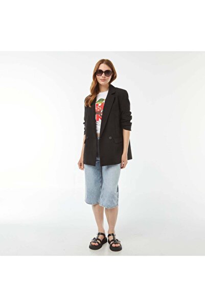 KIABI Oversized T-shirt with print on the front WHITE