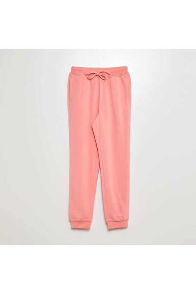 KIABI Plain lightweight sweatshirt fabric joggers PINK