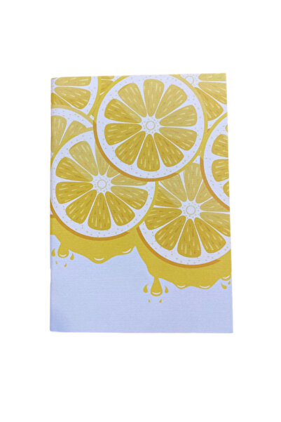 Dörtel Tedarik Lemon Slices Themed Unlined Notebook