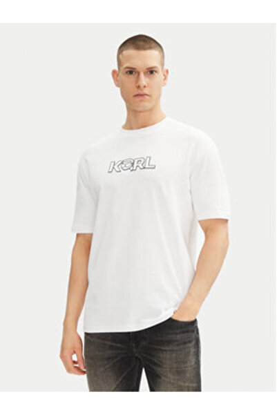 Karl Lagerfeld Ανδρικό T-Shirt 755156 552235 Λευκό