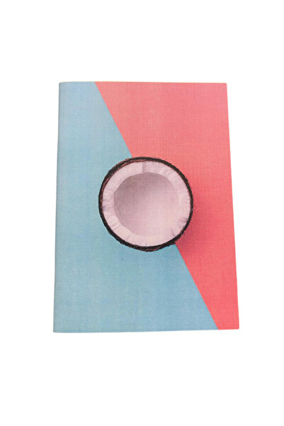 Dörtel Tedarik Caiet fără linii cu tematică de nucă de cocos