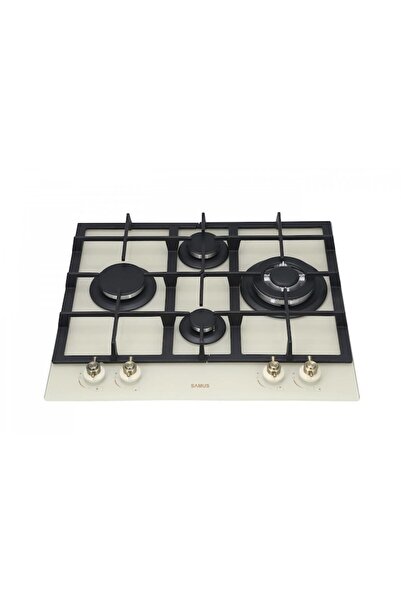 Samus Built-in hob PSG-64VG1, 4 gas burners, Cast iron grates, Rustic design