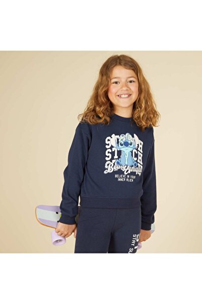 KIABI سويت شيرت ملاك من الصوف باللون الأرجواني