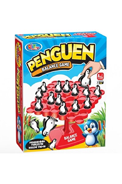MODGER لعبة Penguin Balance Balance التعليمية الممتعة للعائلة والأصدقاء والأطفال