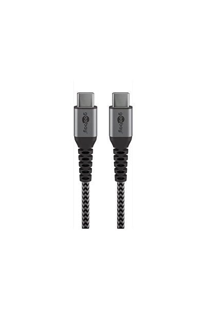 goobay Cablu USB-C la USB-C de 1 m - Design durabil