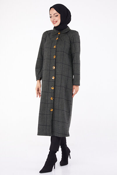 TOFİSA Düğmelı Kap Haki - 27744-HAKI