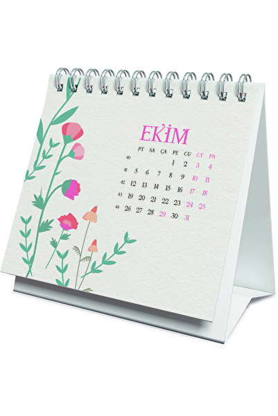 Gıpta 2026 Sıvama Masaüstü Üçgen Takvim 14x14