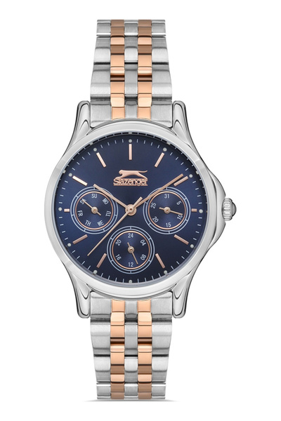 Slazenger ساعة للجنسين متعددة الوظائف بمينا أزرق - SL.9.6569.4.02