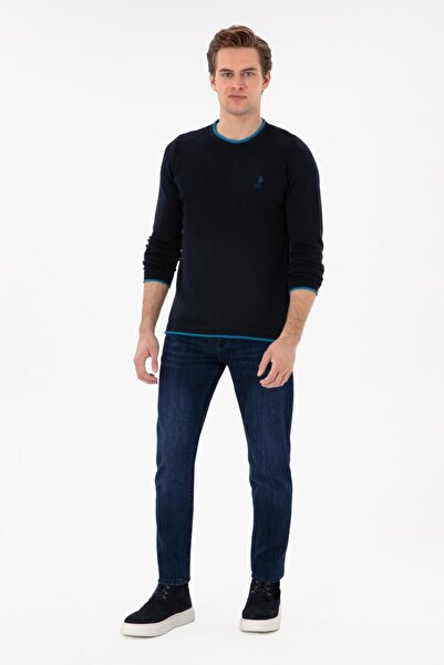 U.S. Polo Assn. Erkek Lacivert Kazak