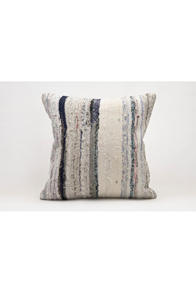 Kilim Whole Sale El Yapımı Kilim'den Yapılmış Yastık Kırlent Kılıfı, 50x50 cm