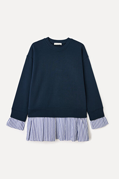 Mudo GÖMLEK DETAYLI SWEATSHIRT