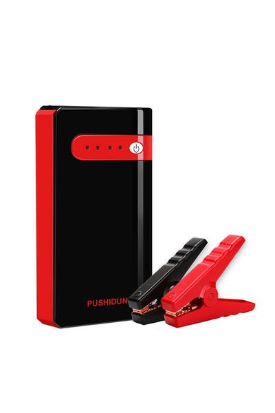 RUGGED Acumulator extern pornire auto / Jump Starter 12 V curent pornire 200 A/5 sec. 5V/2.1A 16V/19V/3.5A