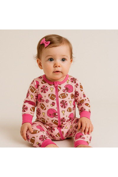 Nonie Salopetă lungă din bambus - model slimfit, Pink Sports, roz fuchsia, pe...