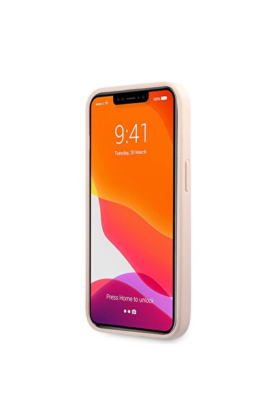 Guess Θήκη για iPhone 13 Pro, Μεταλλικό λογότυπο 4G, Λεπτή προστασία, Συμβατή, Ροζ