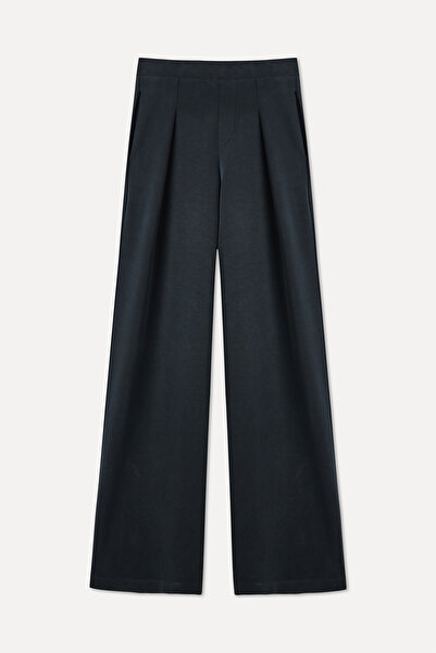 Mudo MODAL KARIŞIMLI WIDE LEG BELİ LASTİKLİ PANTOLON