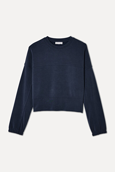 Mudo Modal Mixed Crew Neck Sweatshirt