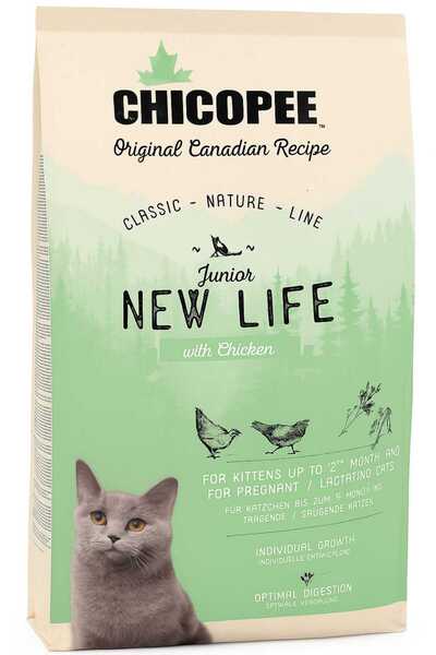 Chicopee Hrana Uscata Premium Cu Pui Pentru Pisici Junior -15kg