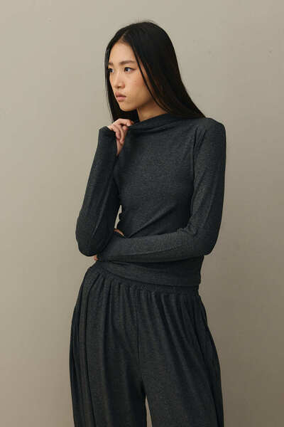 Fahhar Relaxed Cool Suit Anthracite Melange