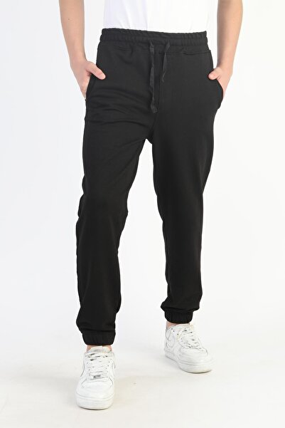 ASYAKİDS CLUB Pantaloni de sport din bumbac pieptănat pentru băieți, pentru z...