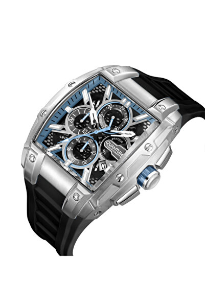 Quantum Men's Chronograph Grey Dial Watch - HNG1161.366