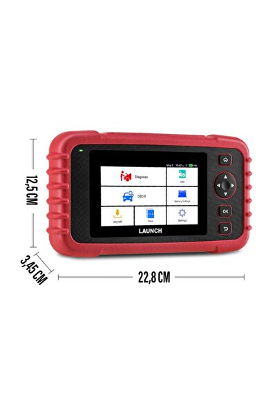 Launch Tester Auto Profesional CRP123X V2.0 OBD2 EOBD Display 5 inch Android 8.1 2GB RAM + 32GB
