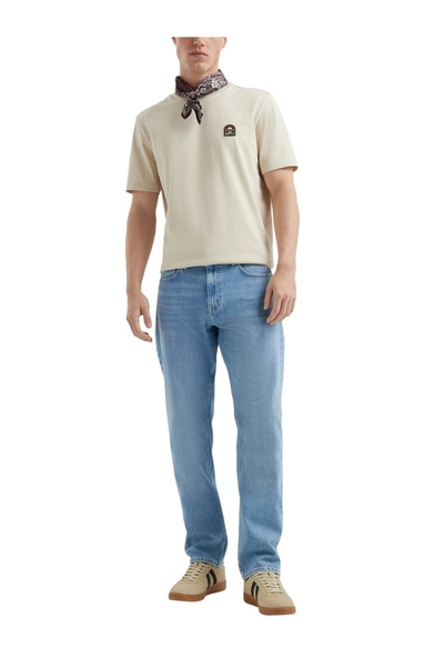 QS by s.Oliver Blugi Q/S by s.Oliver Pete pentru bărbați, croială regulată cu talie medie, albaștri