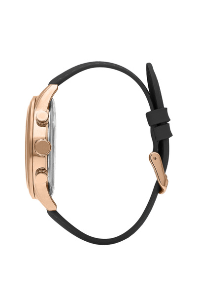 Lee Cooper Men's Multi Function Black Dial Watch - LC07855.451