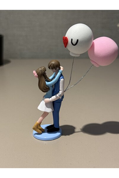 sudora إكسسوار داخلي للسيارة هدية للحبيب – زوج يحمل بالونًا ديكور رومانسي (أز...