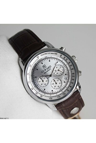 Reward Rwa147611 Leather Band Men's Wristwatch