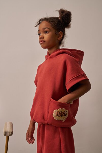 Oh La La Koala For Little Ones Tile Embroidered Pocket Hoodie Set