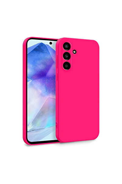 Samsung Carcasă pentru Galaxy A55 din silicon catifelat cu protecție pentru c...