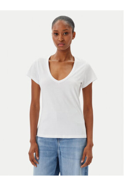 BOSS Tricou damă 50540432 alb