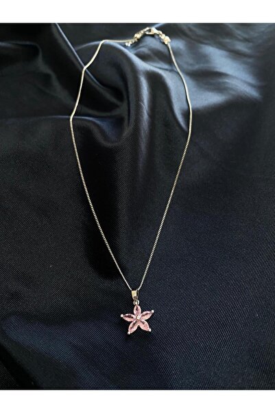 CD JEWELRY PEMBE LOTUS KOLYE