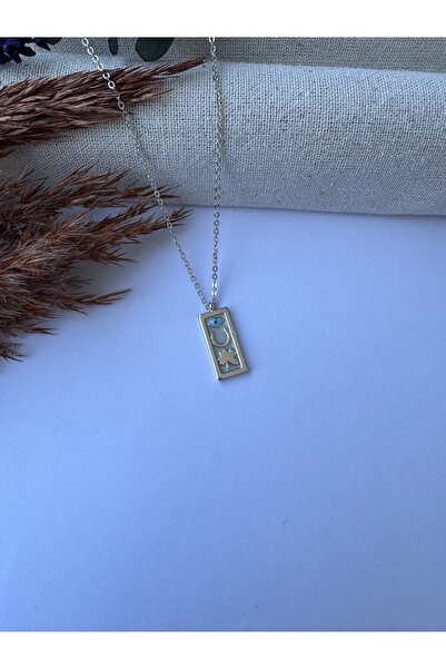 M Miel Eye Clover Detail Necklace