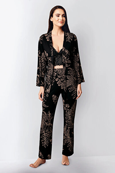 Arnetta 3442-S Women's 3-Piece Pajama Set