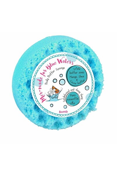Bomb Cosmetics Sapun cu burete pentru masaj Mer-made for Blue Water,