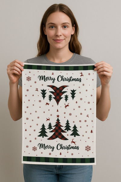 CN Christmas Themed Kitchen Towel