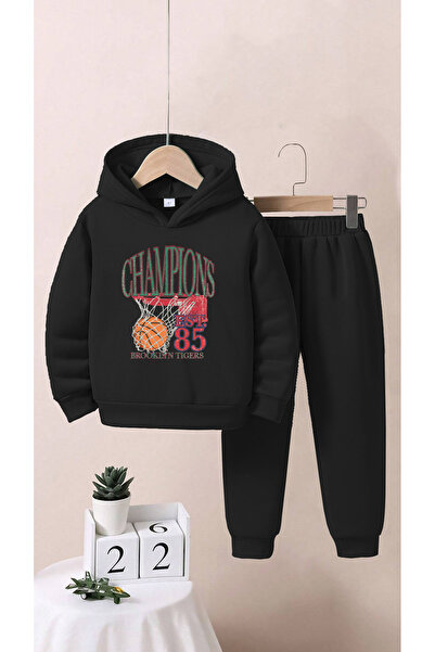 LAPS Children's Boys/Girls Champions 85 Printed Bottom Top Tracksuit Set