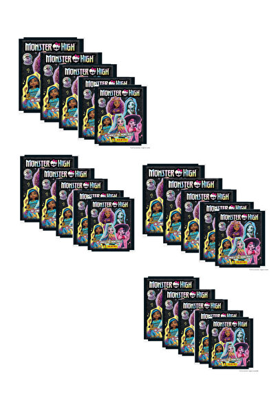 Next Plus ملصقات نيو بانيني مونستر هاي G3 المرخصة، 20 حزمة (100 قطعة)