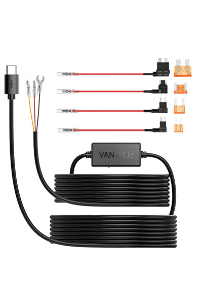 VANTRUE Kit cablu universal ACC 3,5 metri pentru conectarea camerei direct la mașină