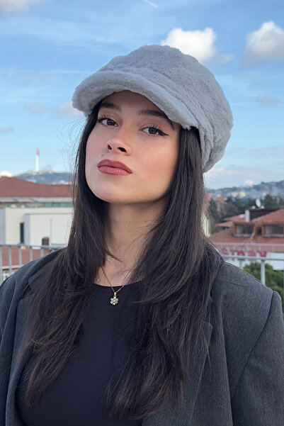 Mollycrush Plush Captain Sailor Hat Luxury Faux Women's Hat