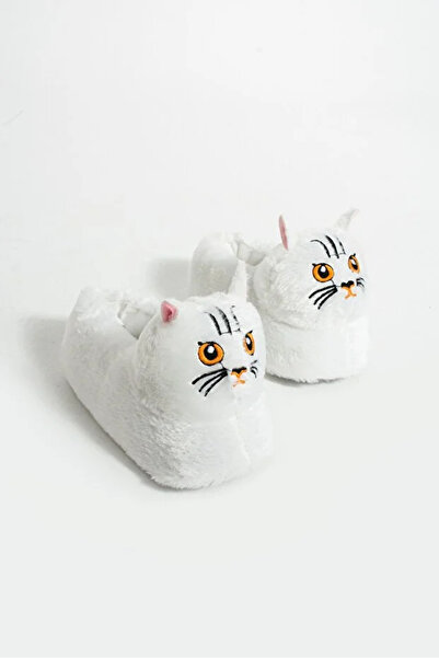 Behtah Kundura Panduf Мила кішка фігурка Зимові зручні м'які домашні капці Домашнє взуття